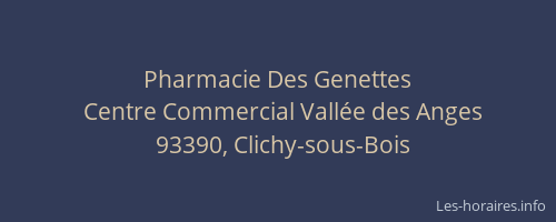 Pharmacie Des Genettes