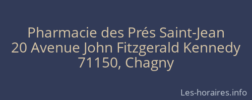 Pharmacie des Prés Saint-Jean