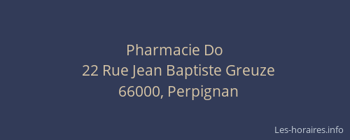 Pharmacie Do