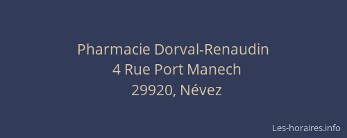 Pharmacie Dorval-Renaudin