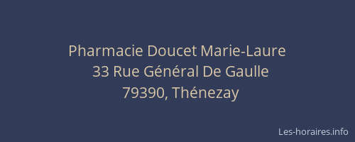 Pharmacie Doucet Marie-Laure