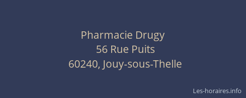 Pharmacie Drugy