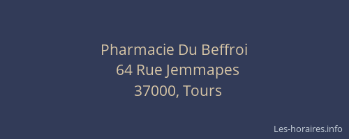 Pharmacie Du Beffroi