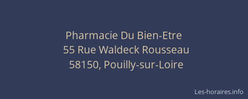 Pharmacie Du Bien-Etre