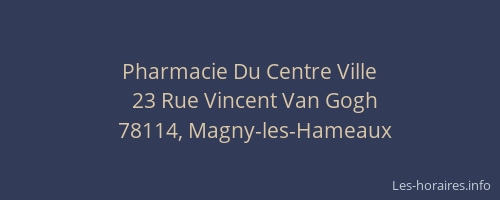 Pharmacie Du Centre Ville