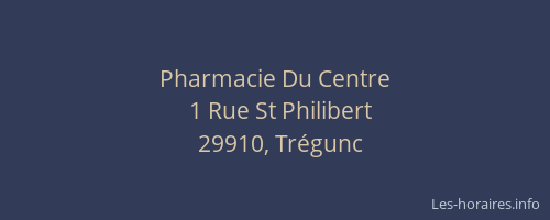 Pharmacie Du Centre