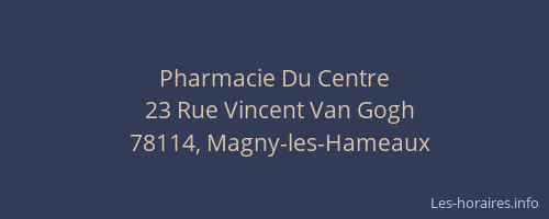 Pharmacie Du Centre