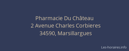 Pharmacie Du Château