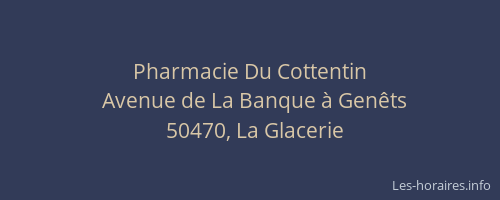 Pharmacie Du Cottentin