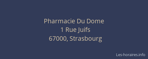 Pharmacie Du Dome