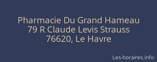 Pharmacie Du Grand Hameau