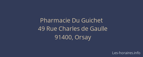 Pharmacie Du Guichet