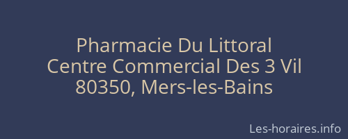 Pharmacie Du Littoral