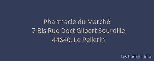 Pharmacie du Marché