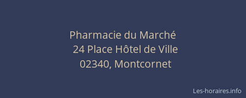 Pharmacie du Marché
