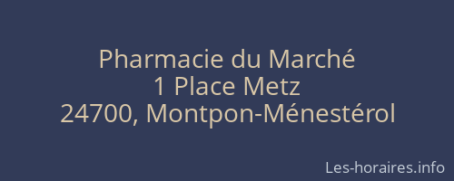 Pharmacie du Marché