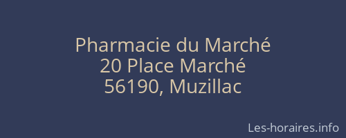 Pharmacie du Marché