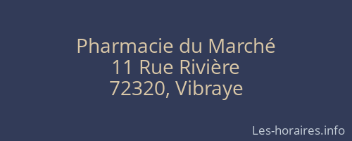 Pharmacie du Marché