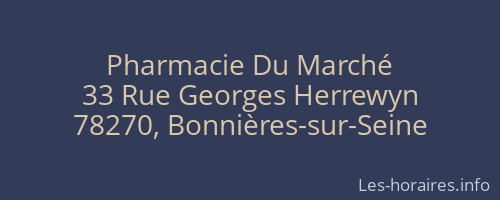 Pharmacie Du Marché