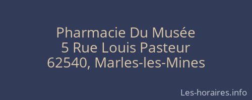 Pharmacie Du Musée