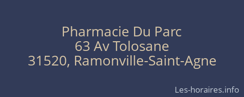 Pharmacie Du Parc