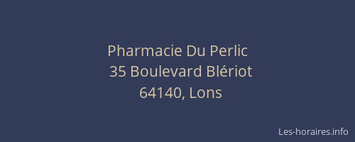 Pharmacie Du Perlic