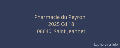 Pharmacie du Peyron