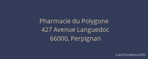 Pharmacie du Polygone