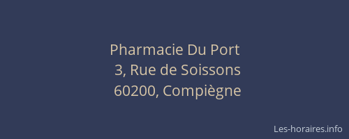 Pharmacie Du Port
