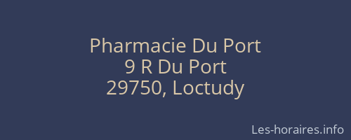 Pharmacie Du Port