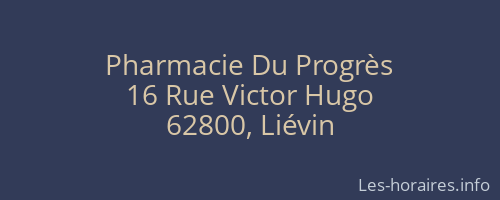 Pharmacie Du Progrès