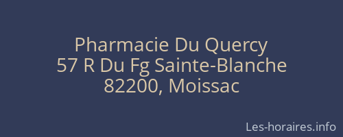 Pharmacie Du Quercy