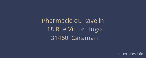Pharmacie du Ravelin