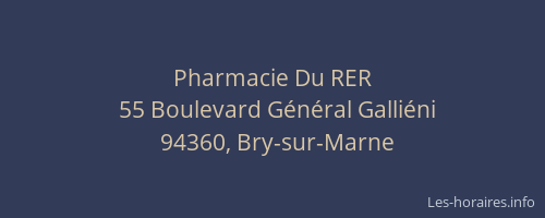 Pharmacie Du RER