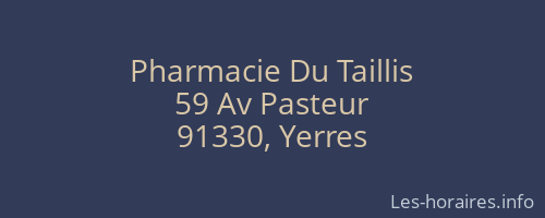 Pharmacie Du Taillis