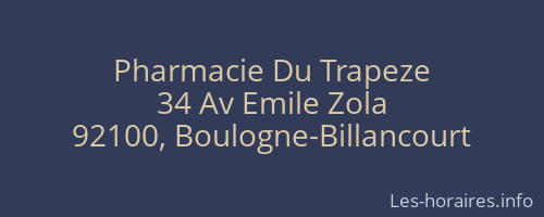 Pharmacie Du Trapeze