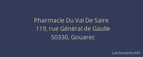 Pharmacie Du Val De Saire