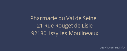 Pharmacie du Val de Seine