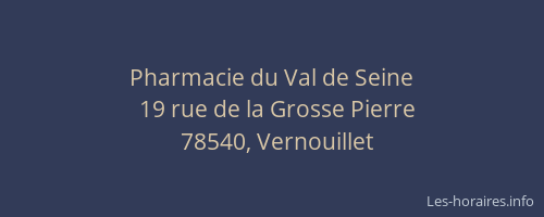 Pharmacie du Val de Seine