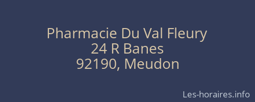 Pharmacie Du Val Fleury