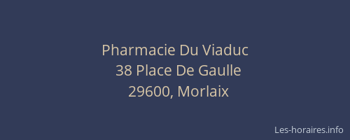 Pharmacie Du Viaduc