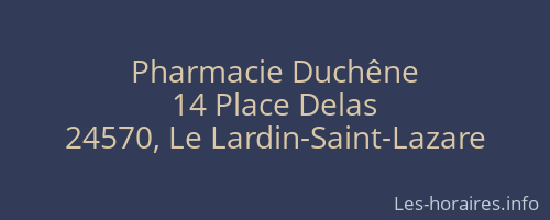 Pharmacie Duchêne