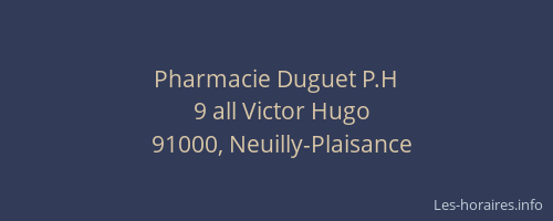 Pharmacie Duguet P.H