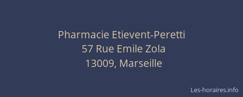 Pharmacie Etievent-Peretti