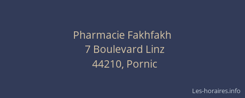Pharmacie Fakhfakh