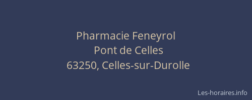 Pharmacie Feneyrol