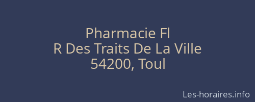 Pharmacie Fl