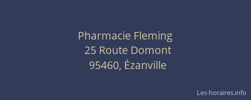 Pharmacie Fleming