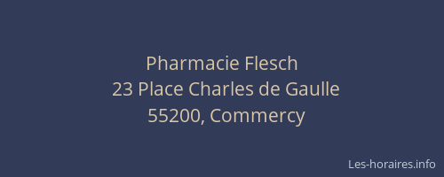 Pharmacie Flesch