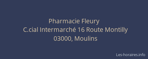Pharmacie Fleury